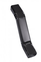 Col de cygne aluminium LISSE noir sablé 2100 60X80