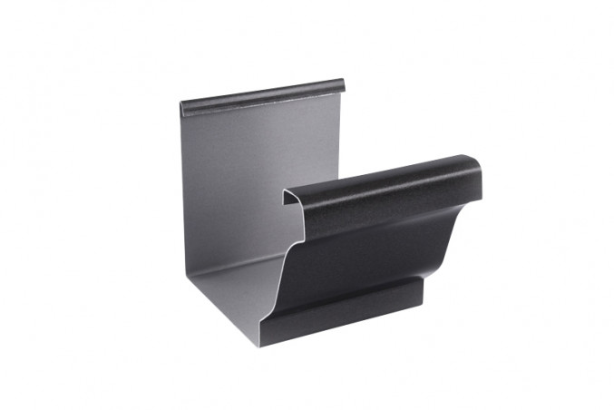 Jonction gouttière aluminium noir sablé 2100 