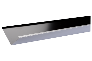 Bande de noue ALUMINIUM NOIR - 2ML