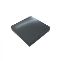 Chapeau Aluminium 1 mm gris ardoise RAL 7016 pour muret ou toit terrasse