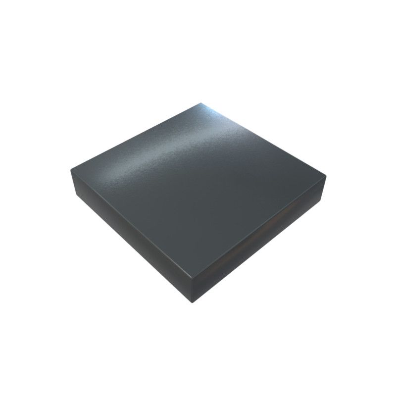 Chapeau Aluminium 1 mm gris ardoise RAL 7016 pour muret ou toit terrasse
