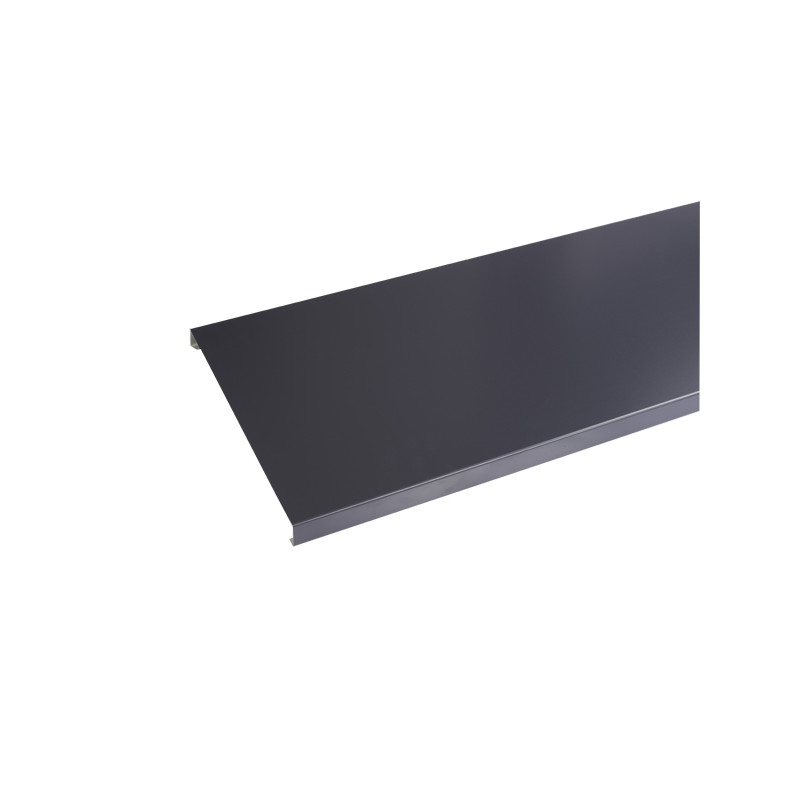 couvertine aluminium 0,7 mm ECO Gris ardoise RAL 7016 pour muret ou toit terrasse