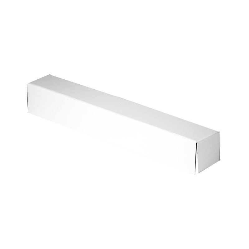 Embout couvertine aluminium 0,7 mm ECO Blanc 9010 pour muret ou toit terrasse