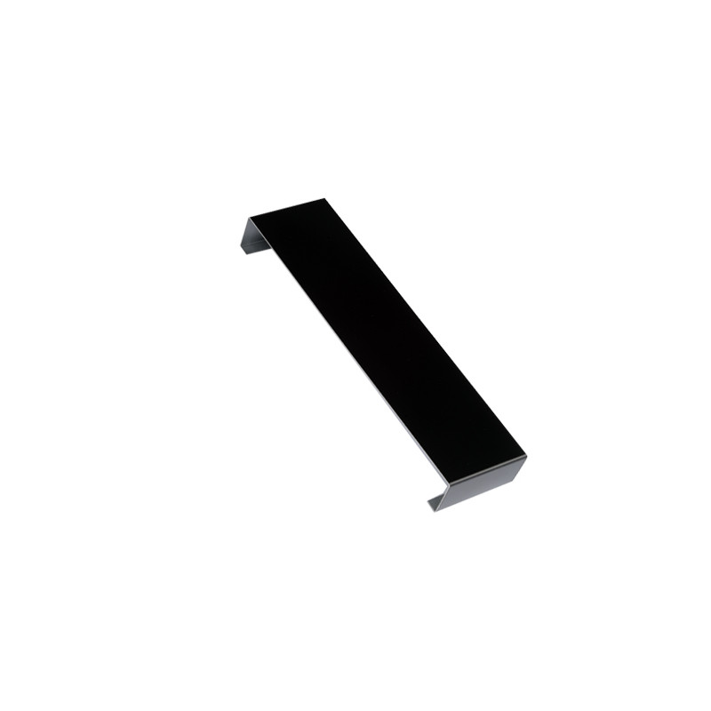 Eclisse couvertine aluminium 0,7 mm ECO Noir RAL 9005 pour muret ou toit terrasse