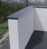 Angle couvertine aluminium 0,7 mm ECO gris ardoise 7016 à 90° pour muret ou toit terrasse Angle couvertine aluminium 0,7 mm ECO gris ardoise 7016 à 90° pour muret ou toit terrasse