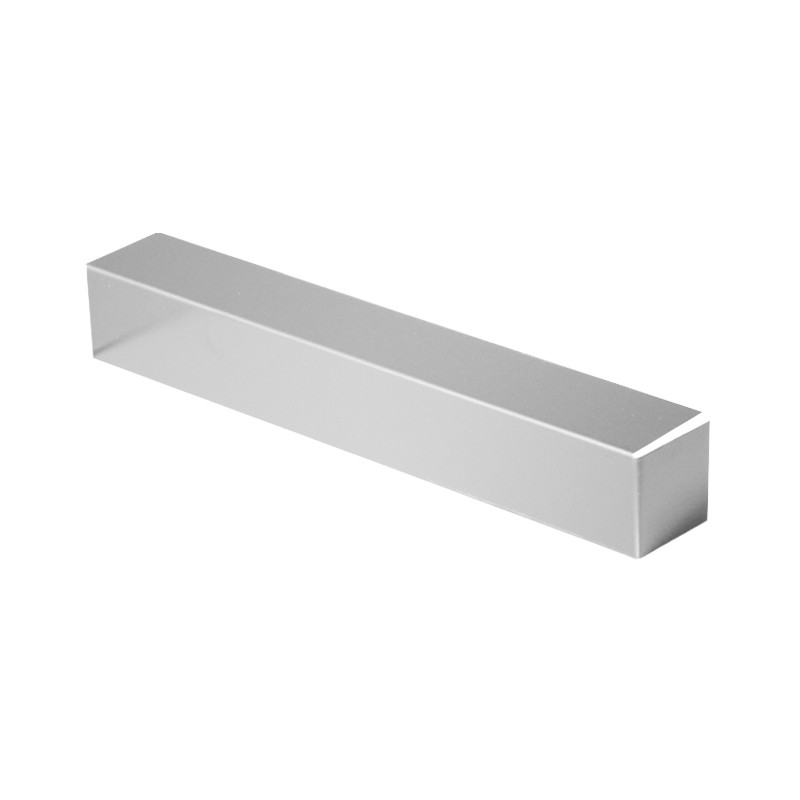 Embout couvertine aluminium 1 mm Gris métal 9006 pour muret ou toit terrasse
