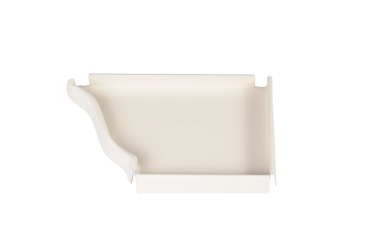 Talon corniche droit aluminium sable