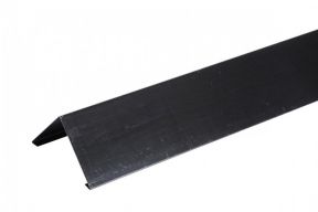 Faitage zinc prépatiné noir DEV 250 - Longueur 2 mètres - Angle 128°