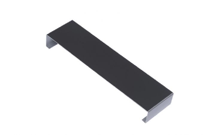 Eclisse couvertine aluminium Gris ardoise RAL 7016 - Développé 250 ( largeur intérieure 230 mm ) Eclisse couvertine aluminium Gris ardoise RAL 7016 - Développé 250 ( largeur intérieure 230 mm )