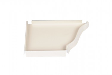 Talon corniche gauche aluminium sable