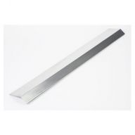 Larmier aluminium blanc RAM 9010 - longueur 2 mètres - Développé 200