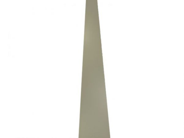 Bande à Plat aluminium sable RAL 1015 ( 0,7 mm ) -2000 mm x 170 mm 