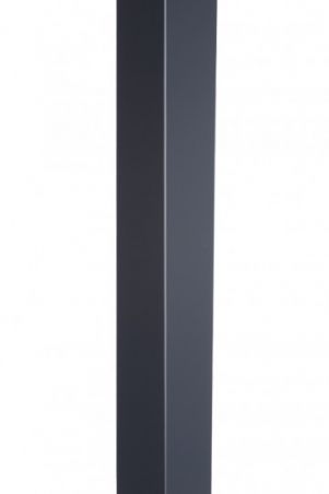 Cornière aluminium Noir sablé RAL 2100 - Longueur 1000 mm - 30 x 30 mm - Couleur à l'intérieur -