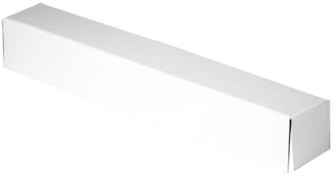 Embout couvertine aluminium Blanc RAL 9010 - largeur 270 -- - Retours 20 mm