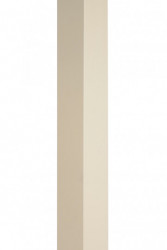 Cornière aluminium sable (0,7 mm ) - Longueur 2615 mm - 110 x 110 mm