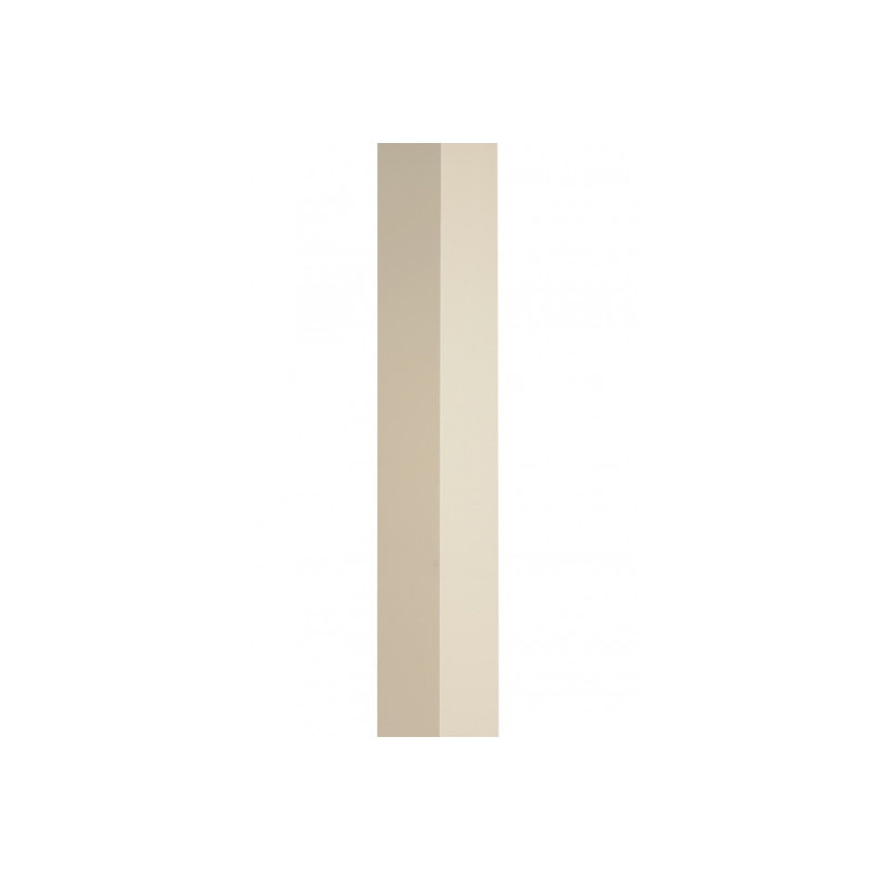 Cornière aluminium sable (0,7 mm ) - Longueur 2615 mm - 110 x 110 mm