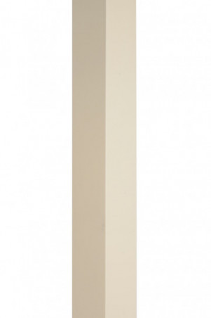Cornière aluminium sable (0,7 mm ) - Longueur 2615 mm - 110 x 110 mm