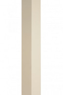 Cornière aluminium sable (0,7 mm ) - Longueur 2800 mm - 110 x 110 mm