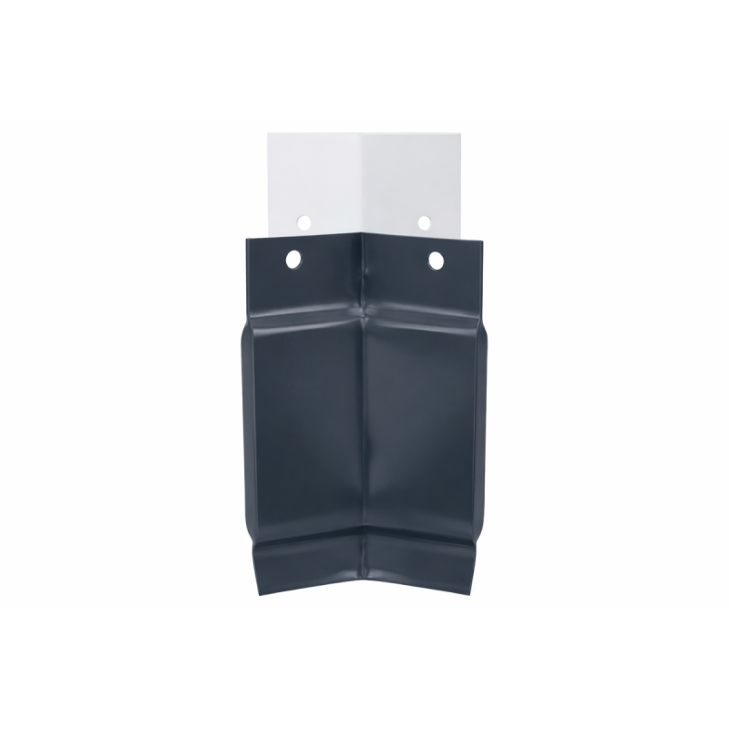 Angle intérieur 135° gouttière aluminium Gris ardoise G300