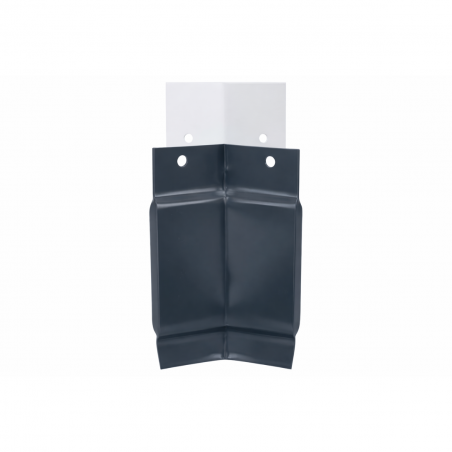 Angle intérieur 135° gouttière aluminium Gris ardoise G300
