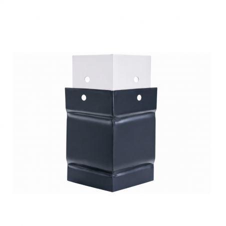 Angle extérieur 135° gouttière aluminium Gris ardoise G300