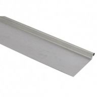 Bande astragale zinc - Longueur 2 mètres - DEV 265 - ( surface utile + ourlet : 230 mm )