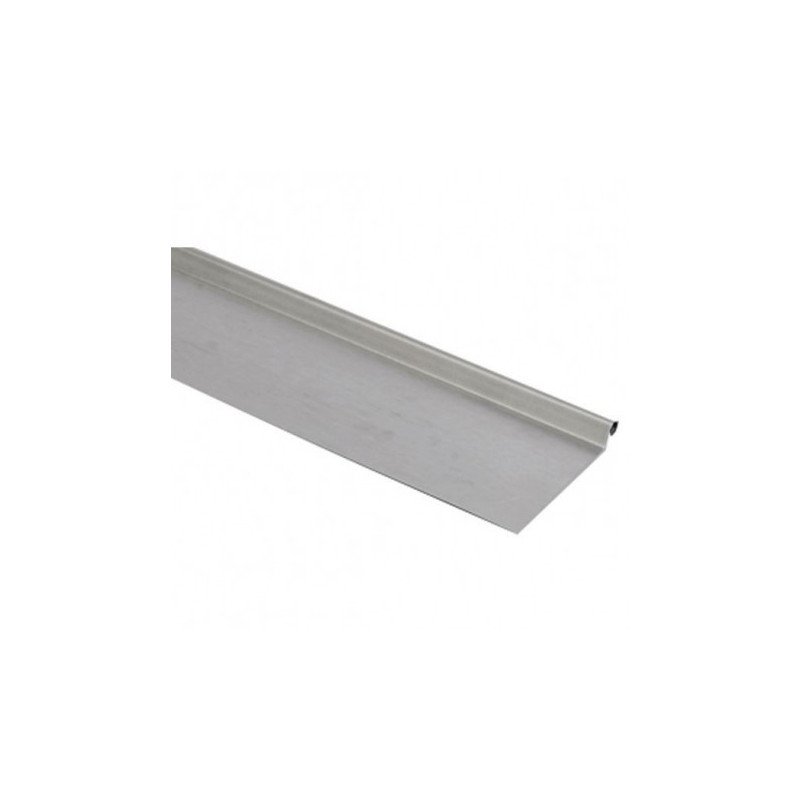 Bande de rive astragale zinc - Longueur 2 mètres - Développé 510 ( surface utile 450 mm )