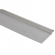 Bande de rive astragale zinc - Longueur 2 mètres - Développé 510 ( surface utile 450 mm )