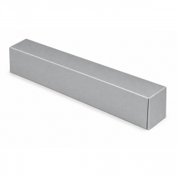Embout couvertine aluminium 0,7 mm Gris métal 9006