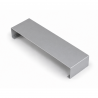Eclisse couvertine aluminium0,7 mm Gris métal RAL 9006 mm Gris métal RAL 9006
