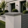 Chapeau Aluminium 1 mm gris ardoise RAL 7016