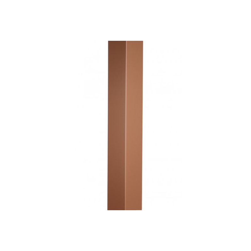 Cornière aluminium Miel - Longueur 2 mètres - 80 mm x 80 mm
