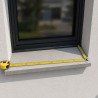 Appui de fenêtre Aluminium Sable 1 mm - 2M
