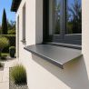 Appui de fenêtre Aluminium gris ardoise RAL 7016 1 mm - 2M