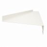 Appui de fenêtre Aluminium blanc 1 mm - 2M