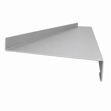 Appuis de fenêtre Aluminium gris métal 1 mm - 2M