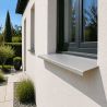 Appuis de fenêtre Aluminium gris métal 1 mm - 2M