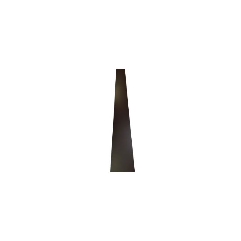 Bande plane Aluminium Gris ardoise RAL 7016 ( 0,7 mm ) - Longueur:2300 mm - Largeur : 280 mm