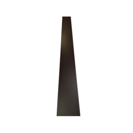 Bande plane Aluminium Gris ardoise RAL 7016 ( 0,7 mm ) - Longueur:2300 mm - Largeur : 280 mm