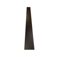 Bande plane Aluminium Gris ardoise RAL 7016 ( 0,7 mm ) - Longueur:2300 mm - Largeur : 280 mm