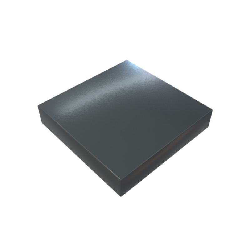 Chapeau pilier aluminium Gris ardoise RAL 7016 ( 1 mm ) - 750 X 550 mm