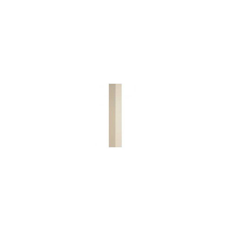 Cornière aluminium sable RAL 1015 - Longueur 2 mètres - 78 mm x 78 mm