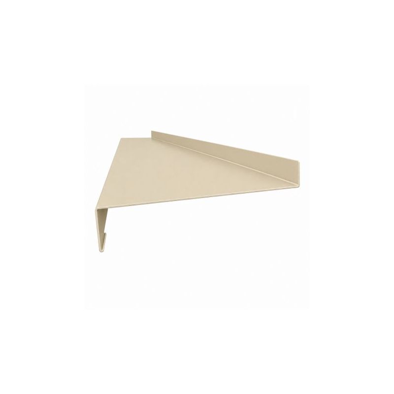 Appui de fenêtre aluminium sable RAL 1015 - 2 mètres - Retour : 90 mm - Profondeur : 150 mm - Hauteur nez: 40 mm
