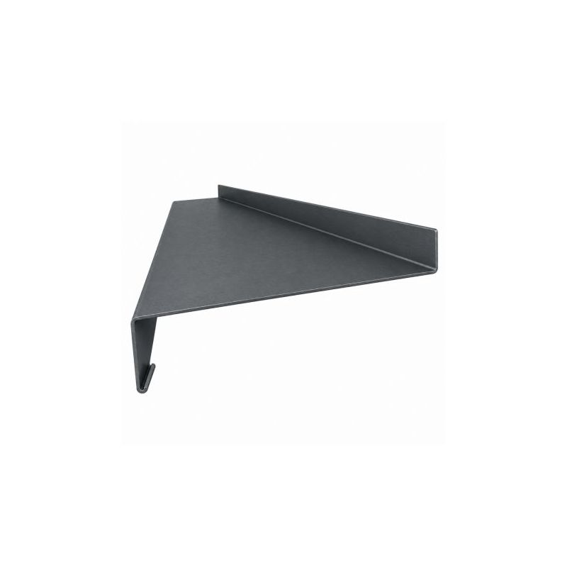 Appui de fenêtre ( larmier) aluminium Ardoise 7016 - 2 mètres - Retour ( A) : 120 mm - Profondeur ( B) :50 mm - Hauteur nez ( C)