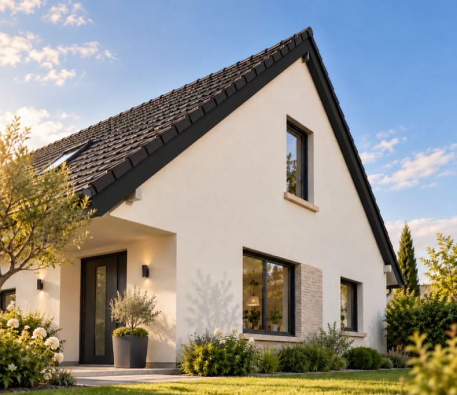 Bande de rive Zinc Prépatiné 2m - installation complète sur toiture