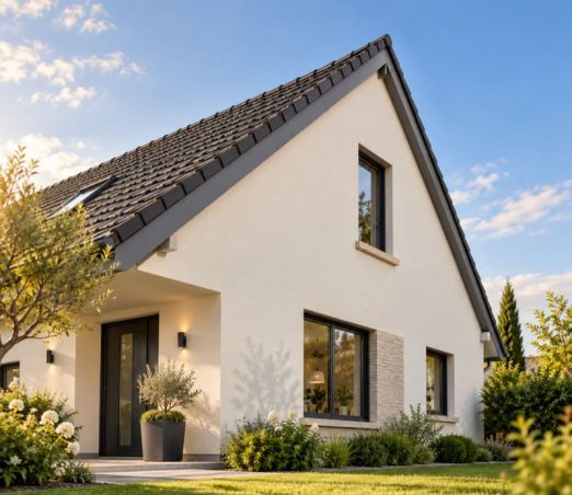 Bande de rive biseau ALUMINIUM GRIS ARDOISE - 2M