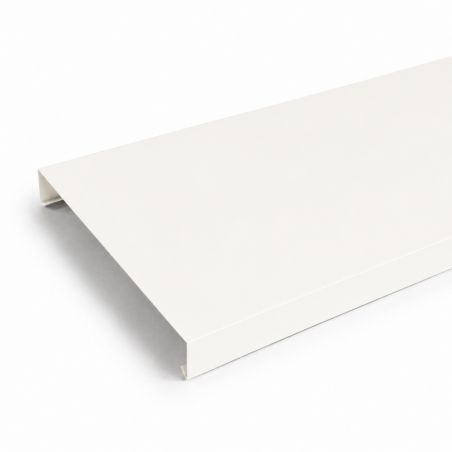 Couvertine aluminium 0,7 mm ECO Blanc RAL 9010 - 2 mètres