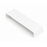 Eclisse couvertine aluminium 0,7 mm ECO Blanc RAL 9010