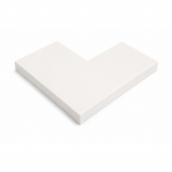 Angle couvertine aluminium 0,7 mm ECO blanc 9010 à 90°