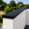 Couvertine aluminium 0,7 mm ECO Noir RAL 9005 - 2 mètres